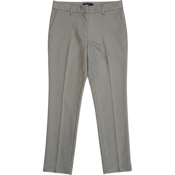 LOFT Outlet Pants - Loft Outlet Pencil Pant Womens Gray Slim Leg Stretch Capsule Tailored Career  8